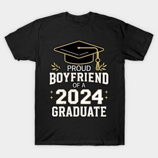 Proud boyfriend of a 2024 graduate T-Shirt